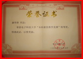 电子科技大学教学成果奖